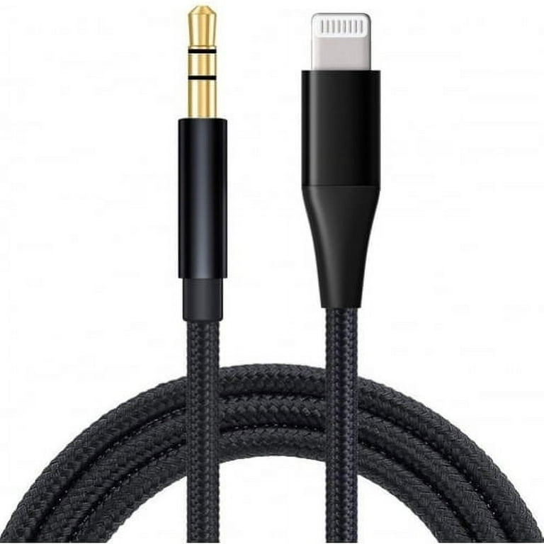 3.5mm Aux Cable for iPhone 14 13 12 11 Pro Pro Max Plus Mini XR XS