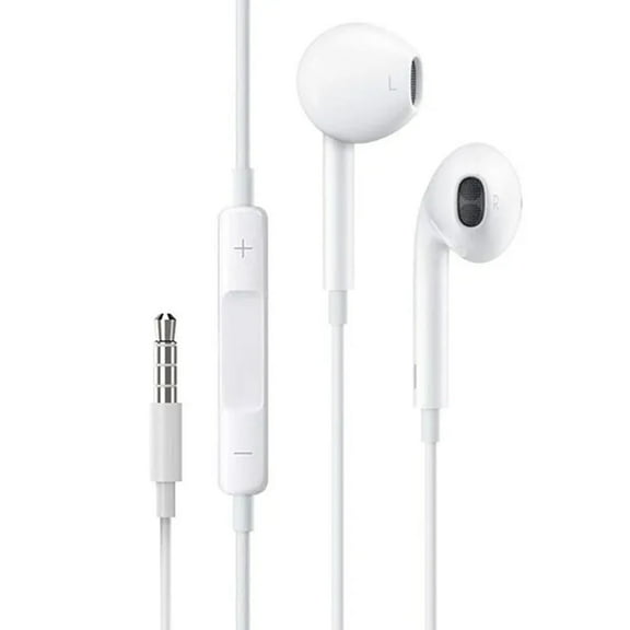 3.5mm Aux Earphones Headphones in-Ear Headphones with Mic Built-in Volume Control Compatible