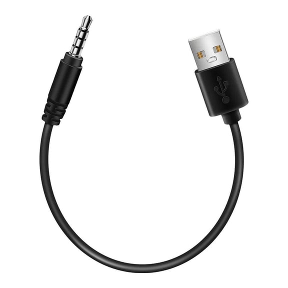 3.5mm Aux to Usb 2.0 Male Converter Cable for Car Audio with Auto Play Function High Fidelity. Anti-Interference. Good Signal.