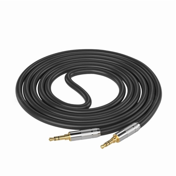 3.5mm Auxiliary Cable With 90 Degree Plugs Male to Male Extension Cord TRS Cable For Car, Tablets, And Home Auditory