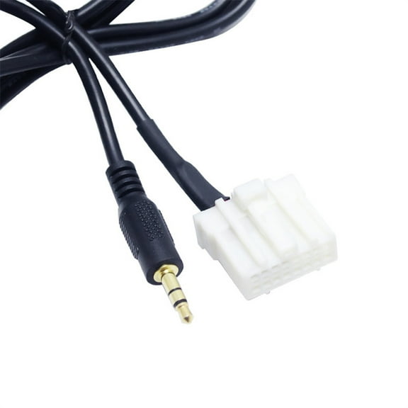 3.5mm Black Audio Adapter AUX Cable for Mazda 2 3 5 6 RX-8 MX-5 2006+