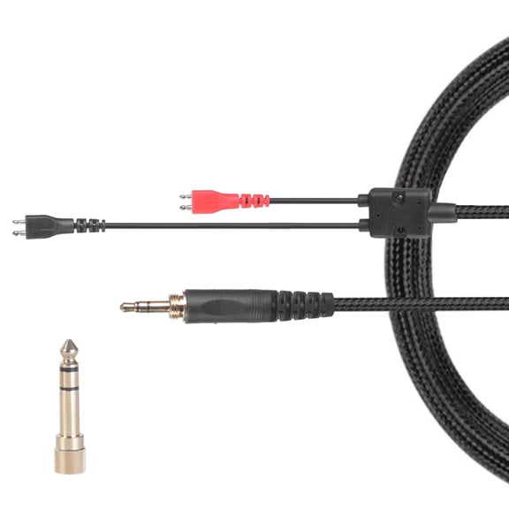 3.5mm Braided Headphone Audios Signal Cable for HD25 / HD560 / HD540 / HD480 / HD430 / HD414 / HD250 Headsets
