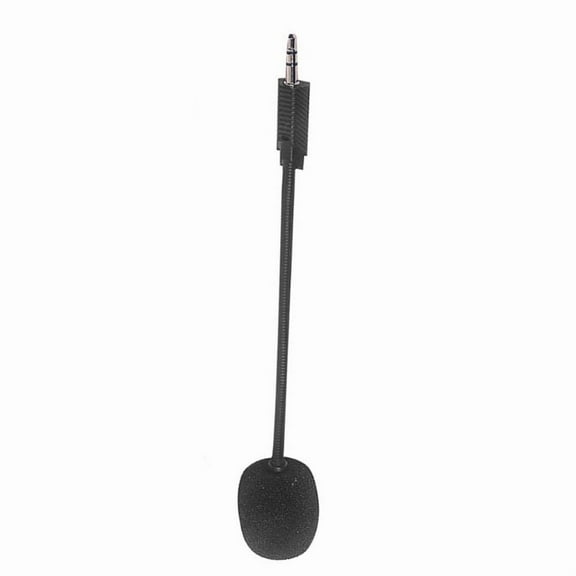 3.5mm Detachable Gaming Microphone Boom for Rig400 Headsets Clearly Voice Pickup Mic Boom Foam Filter Gaming Mic