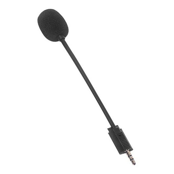 3.5mm Detachable Gaming Microphone Boom for Rig700 Headsets Clearly Voice Pickup Mic Boom Foam Filter Gaming Mic