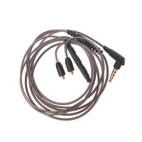 3.5mm Earphone Cable Detachable MMCX Cord With MIC For SE425 UE900