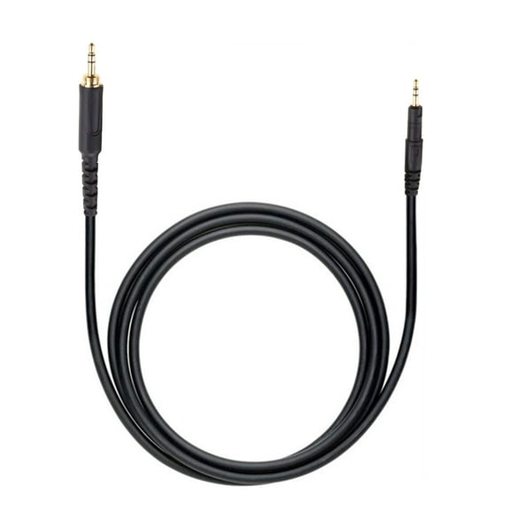 3.5mm Extended Coiled Dj Cable for ATH M50X M40X Headphone Cable Universal Earphone Wire with 6.5mm Adapter
