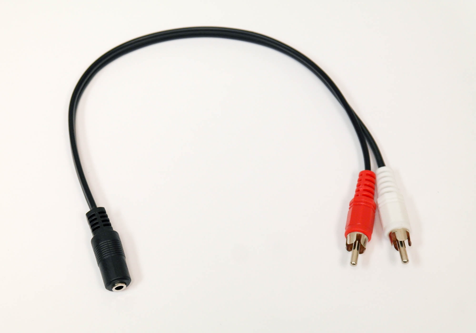 LogiLink Câble audio, 2x RCA mâle - jack mâle 3,5 mm