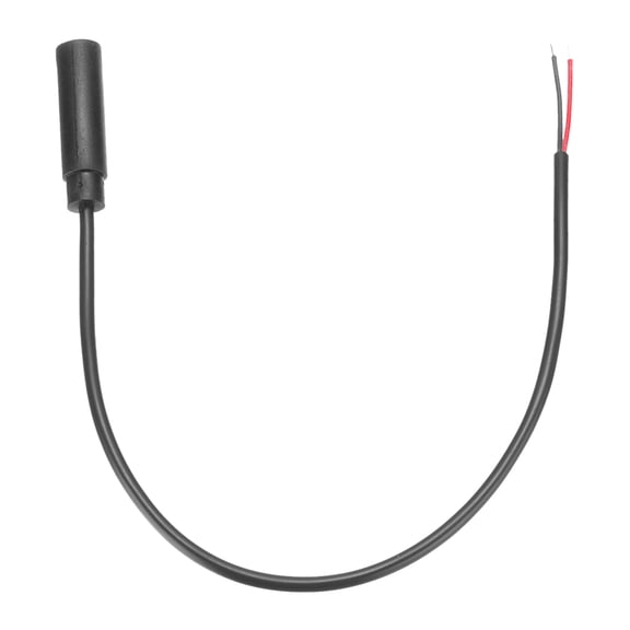 3.5mm Female Jack to Bare Wire Open End Replacement TRS 2 Pole Cable for Earphone Headphone Cable Repair, 0.25m