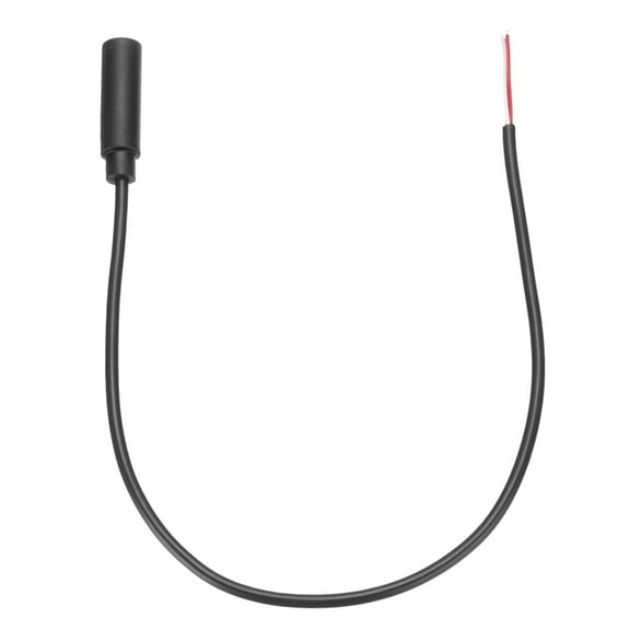 3.5mm Female Jack to Bare Wire Open End Replacement TRS 3 Pole Cable for Earphone Headphone Cable Repair, 0.30m