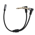 thumbnail image 1 of 3.5mm Female to 6.35mm Male Adapter Cable Stereo Audio Converter Cable for Mixer Microphone, 1 of 8