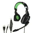 3.5mm Gaming Headset Stereo Game Over Ear Headphones with Volume