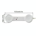 thumbnail image 1 of 3.5mm Handset with Volume Control Wired Headset for Android Devices Call Noise Reduction（）, 1 of 2