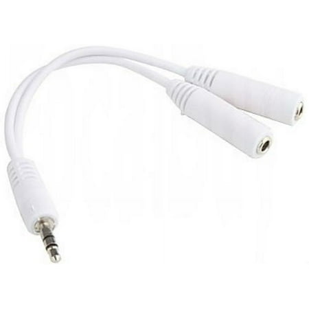 3.5mm Headphone Earphone jack Y Splitter