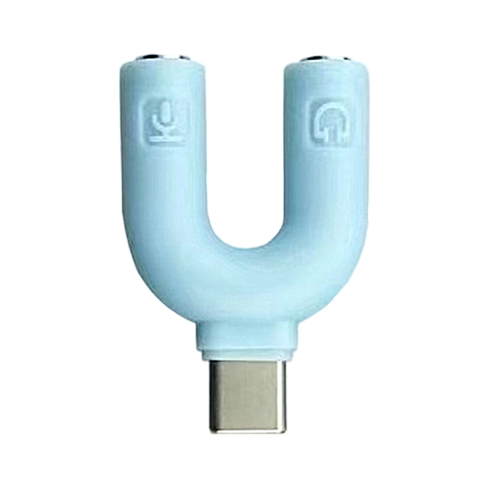 3.5mm Headphone Splitter Adapter Compactly U Shape Build Compatible for ...