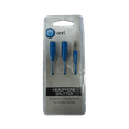 thumbnail image 1 of 3.5mm Headphone Splitter, Share Stereo Audio with 2 Headsets, Compatible with PCs, Tablets, Smartphones, Crystal Clear Sound, Ideal for Travel, Road Trips, Convenient, Blue, 1 of 1