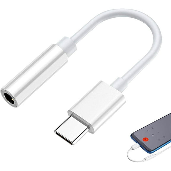 3.5mm Headphones Jack Adapter - USB C to 3.5mm Earphone Jack Digital Audio Adapter Converter,3.5mm Interface for Earphone Computer PC Laptop Audio Card