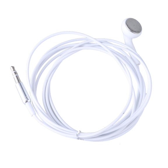 3.5mm Headsets Earpiece In Ear Single Earbud 3.5mm Earphone Extension Line for Phone MP3 Player Computer Notebook