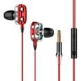 3.5mm InEar Wired Earphones Super Wired Earbuds With Microphone