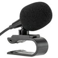 thumbnail image 1 of 3.5mm Jack External Wires Clip Car GPS Navigator Microphone Stereo Plug Wired External Mic 350cm for PC Auto Car Radio Audio DVD, 1 of 4