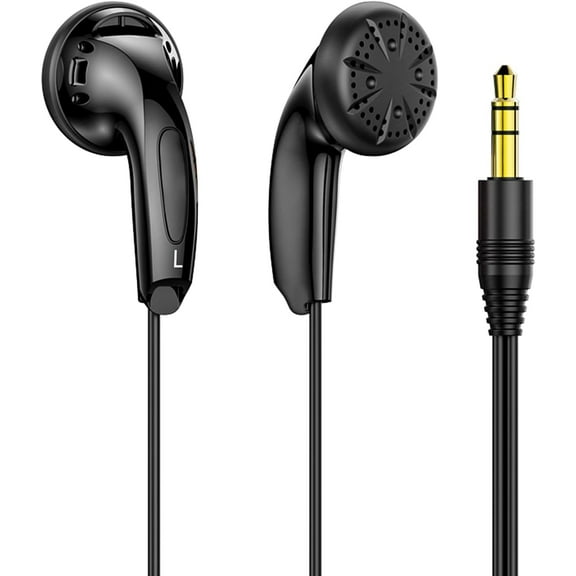 3.5mm Jack Wired Earbuds,Earphones with Microphone,Bass Stereo Wire in-Ear Headphones for iPhone,Android,PC,MacBook,Laptop,Tablet,Gaming