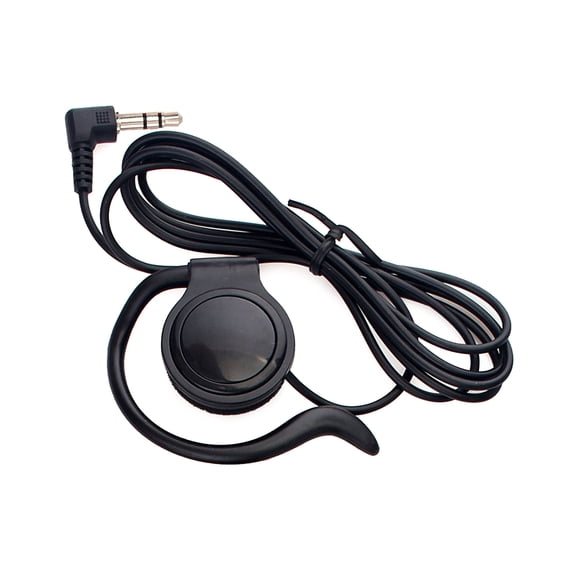3.5mm Left Right Ear Hook Only Earpiece Headset Earphone Radio Guides Soft Ear Hook Earpiece Headset