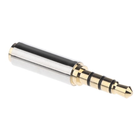 3.5mm Male to 2.5mm Female Adapter Plated iliary Plug 3