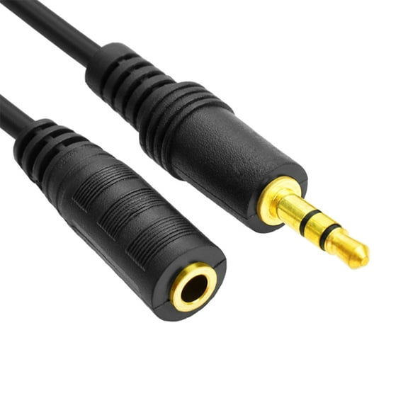 3.5mm Male to 3.5mm Female Extension Cable Headphone 3.5mm Male to Female Cord Stereo Auxiliary Cable for Phone PC