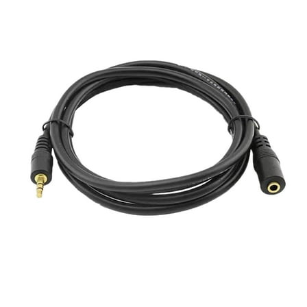 3.5mm Male to Female Stereo Audio Extension Cable 30FT Reliable Design for Various Devices
