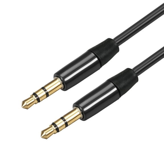 3.5mm Male to Male Audio Cable Stereo Audio Extension, 3 Meter Long for Headphones Smartphones Notebooks, Black
