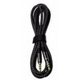 thumbnail image 1 of 3.5mm Male to Male Braided Aux Cable Cord Car Audio Headphone Jack 4.9FT 1.5M - Black, 1 of 1