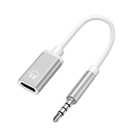 3.5mm Male to Type C Female Auditory Adapter Cable for Analog Headphones Phones and Tablets Wide Compatibility