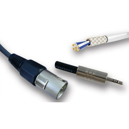 3.5mm Male to XLR Male Microphone Cable