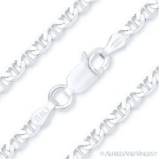 Alfred & Vincent Mariner Link Bracelet in 925 Sterling Silver, 7-10 inches