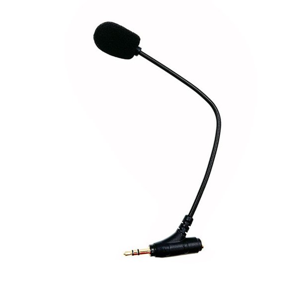 3.5mm Microphone Mic for Headphones, DetachablePlug Microfono for Laptops Phone Conference