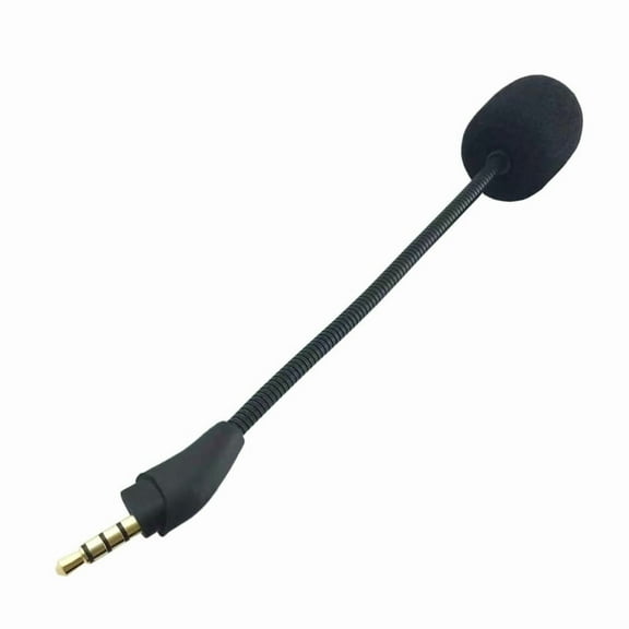 3.5mm Microphone Replacement for HyperX Cloud III Gaming Headset Detachable Mic Boom Noise Reduction Headsets Boom