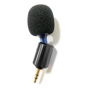 3.5mm Mini Camera Microphone, Bendable Mini Microphone Plugs In Design for Quality Recording and Noise Reductions