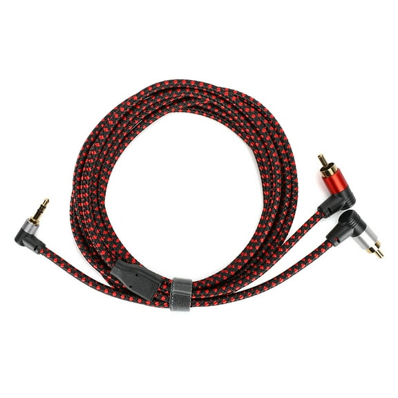 3.5mm Mini Jack to 2 RCA Audio Cable for PC MP3 Headphones Car Speakers Dual RCA AUX Cable 1/2/3/5m3m/9.8ft