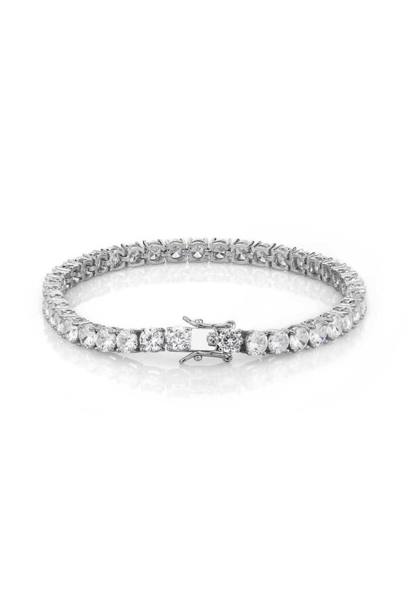 3-5mm Moissanite Bracelets for Women D Color VVS1 clarity Diamond Bracelet S925 Sterling Silver White/Yellow Moissanite Tennis Bracelet with Certificate
