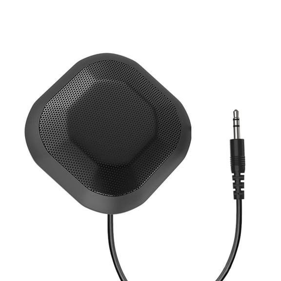 3.5mm Omnidirectional Desktop Microphone High Sensitivity Clear For Video Conferencing Gaming Live Streaming