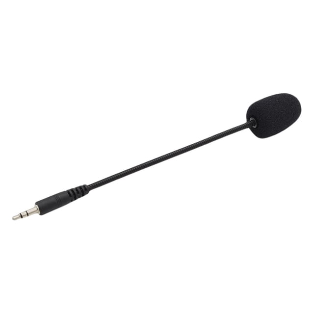 3.5mm PC Microphone,Noise Cancelling Computer Mic,Detachable Boom Microphone,USB Plug-in Desktop Mic,Gooseneck Recording Microphone,Clear Voice Chat Mic,Omnidirectional Condenser Mic