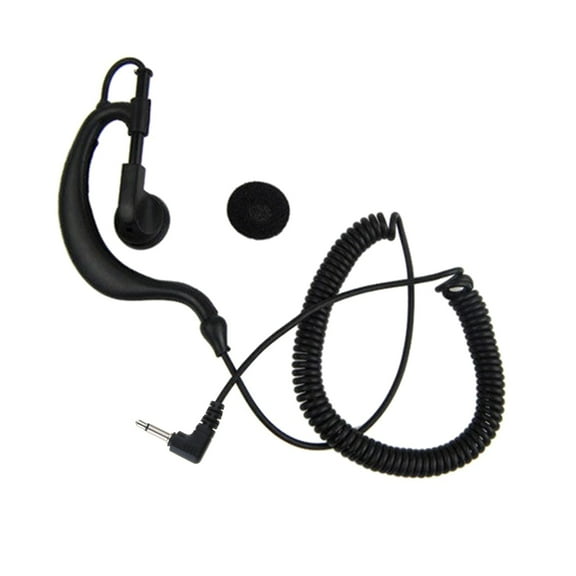 3.5mm Receiver/Listen Only Surveillances Acoustic Tube Earpiece for Two-Way Radios Walkie-Talkie Earphone 47inch