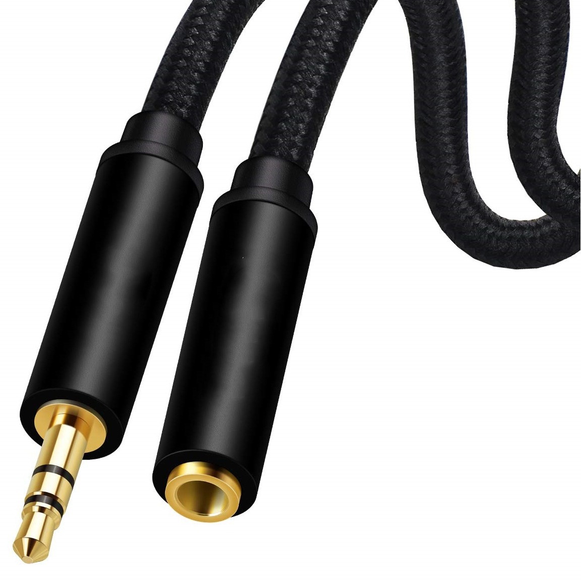 AUX Cable For Alpine Car Stereo – 8-Pin M-BUS To 3.5mm RCA Cable, 4.5 Ft, Connect Phone/MP3 To Older Alpine Radios