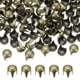 thumbnail image 1 of 3.5mm Round Dome Rivet, 180 Pcs Metal 4 Claw Spike Spot Stud Punk Rock Rivet Nailhead for DIY Leather Crafting for Decor Repair Clothing Belts Bags Shoes, Bronze, 1 of 6