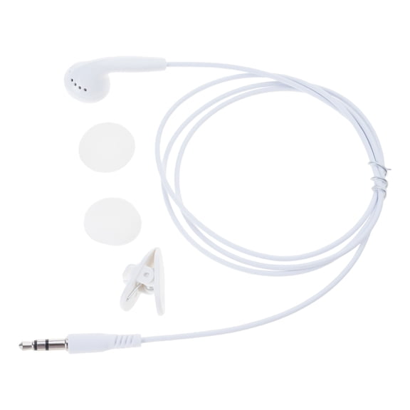 3.5mm Single Side In Ear Earphone Earbud Headsets for Phone Tablet Computer MP3 Players for Phones