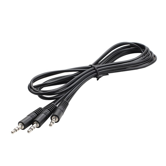 3.5mm Sound Adapter Y Splitter 3.5mm Cable Headsets 2 Male to 1 Male Cable
