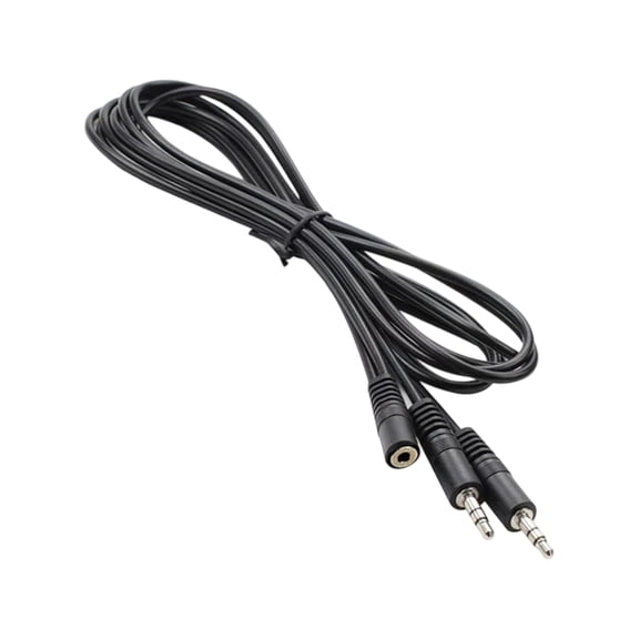 3.5mm Stereos Y Splitter Cable Double Male Auxes Adapters for Multiple Device Connectivitys and Clear Sound