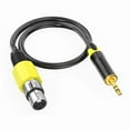 thumbnail image 1 of 3.5mm To XLR Female Audio Cable With Metal Connectors For Smartphones Tablets Mixers And Active Speakers, 1 of 10