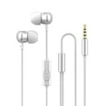 thumbnail image 1 of In Ear Wired Headphones with Microphone and Subwoofer for Mobile Phones TPE Cable Comfortable, 1 of 8