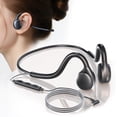 thumbnail image 1 of 3.5mm Wired Headphones Open Ear, Headset with Mic Jack Laptop PC Tablet, 1 of 5