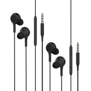 Wired Earbuds 3.5mm Jack Headphones2PackCompatible for Samsung Galaxy Android Phones Laptop Cable In-Ear Headset Gaming Microphone ps5 School Earphones Chromebook Computer Aux Audio Stereo Sleeping
